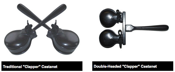 E50 Grenadillo Castanets Small — Frank Epstein Percussion